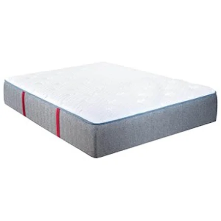 Queen Plush Pocketed Coil Mattress and Caliber Adjustable Base